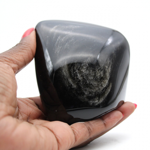 Obsidienne dorée polie Mexique