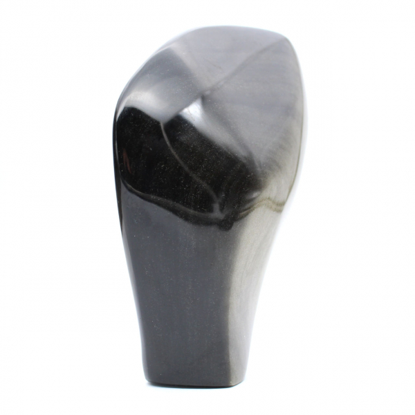 Obsidienne dorée du Mexique polie