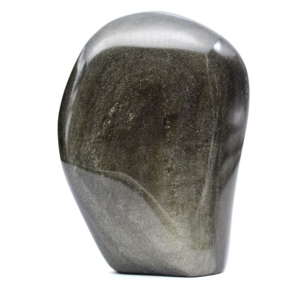 Obsidienne dorée polie à poser