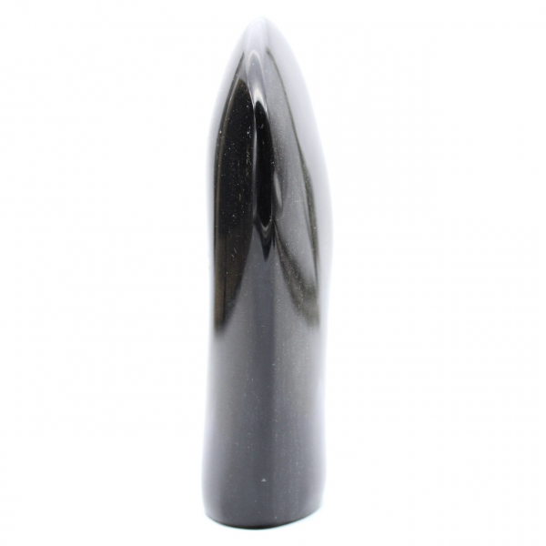 Obsidienne dorée polie à poser