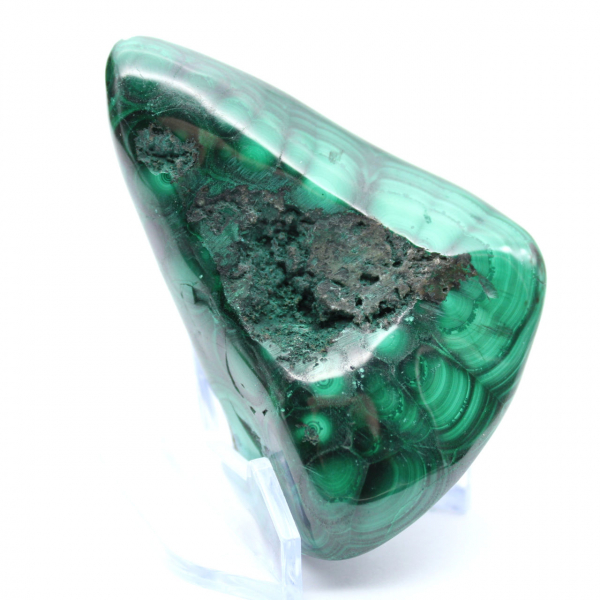 Forme libre en malachite