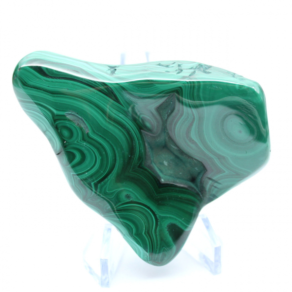 Bloc de malachite naturel