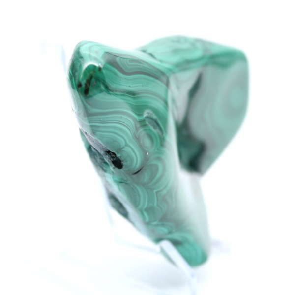 Bloc de malachite naturel