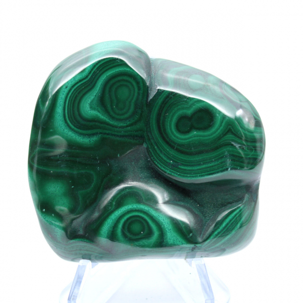 Malachite pierre polie