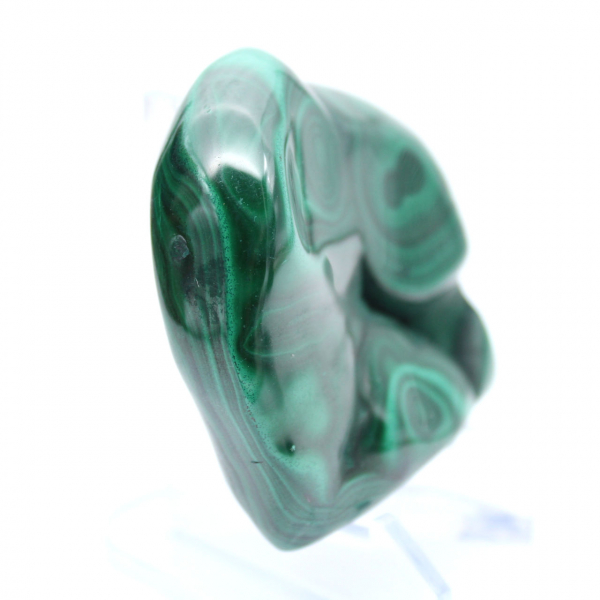 Malachite pierre polie