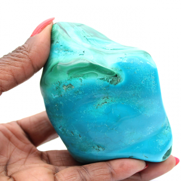 Forme libre Chrysocolle Congo