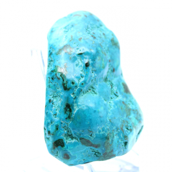 Pierre d’ornement Chrysocolle polie