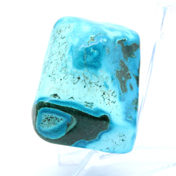Forme libre Chrysocolle polie
