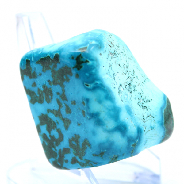 Forme libre Chrysocolle polie