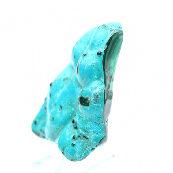 Chrysocolle polie pierre décorative