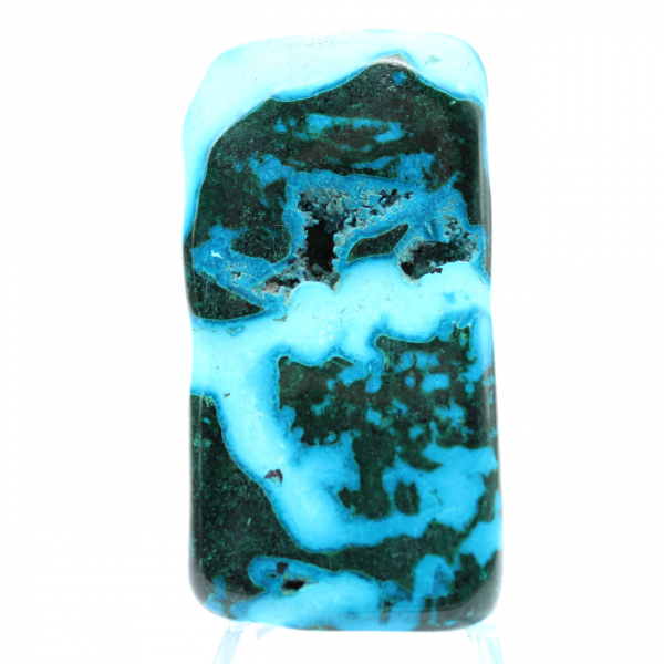 Pierre polie naturelle Chrysocolle