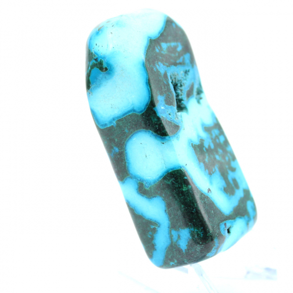 Pierre polie naturelle Chrysocolle