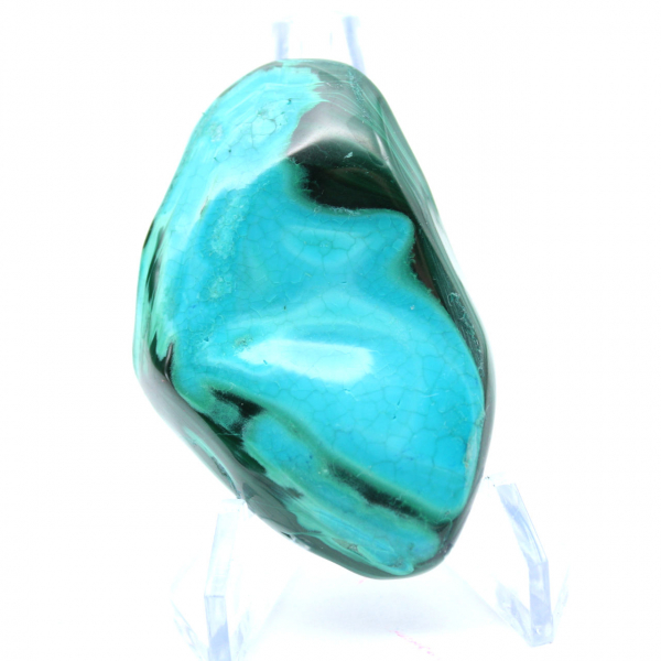 Bloc brut Chrysocolle naturel