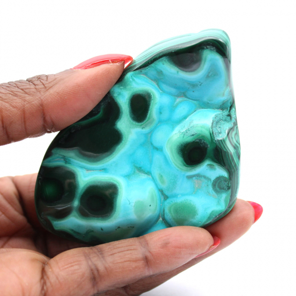 Chrysocolle pierre naturelle Congo