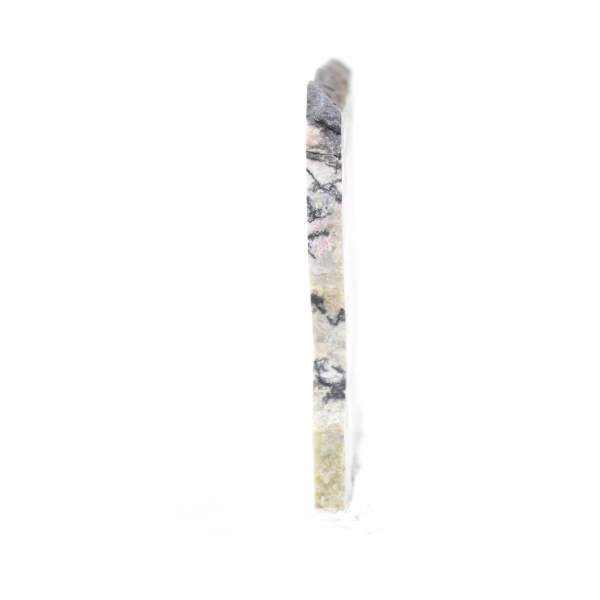 Tranche de Rhodonite naturelle idéale pour décoration