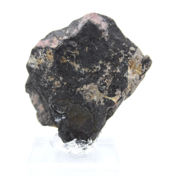 Rhodonite tranche polie de qualité pour décoration