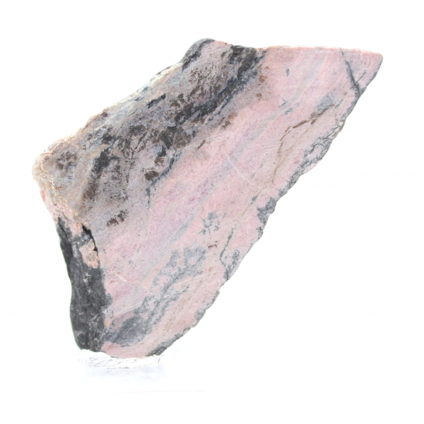 Tranche de Rhodonite pour usage décoratif