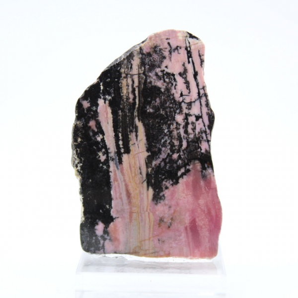 Tranche de Rhodonite pour usage décoratif