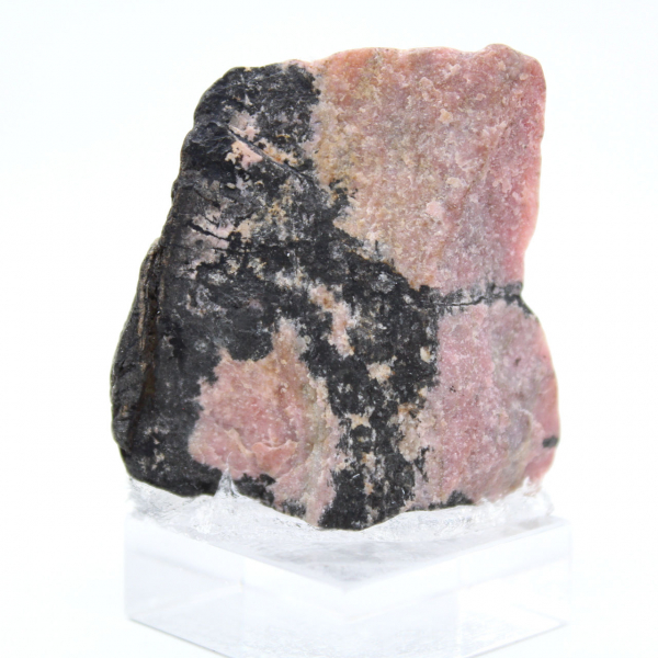 Tranche de Rhodonite naturelle idéale pour décoration