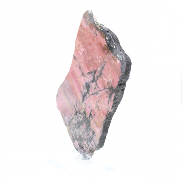 Tranche de Rhodonite pour usage décoratif
