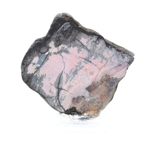 Tranche de Rhodonite naturelle idéale pour décoration