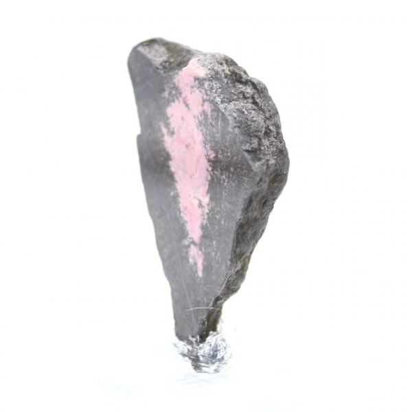 Pierre de Rhodonite naturelle minéral brut et unique