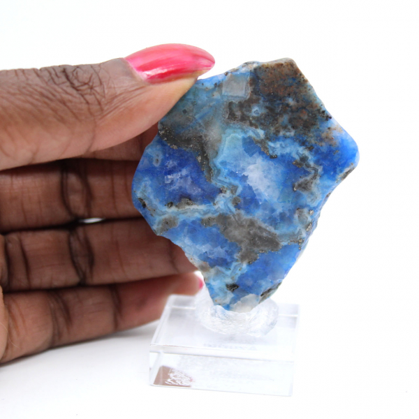 Tranche d’Azurite Malachite pour collection minérale