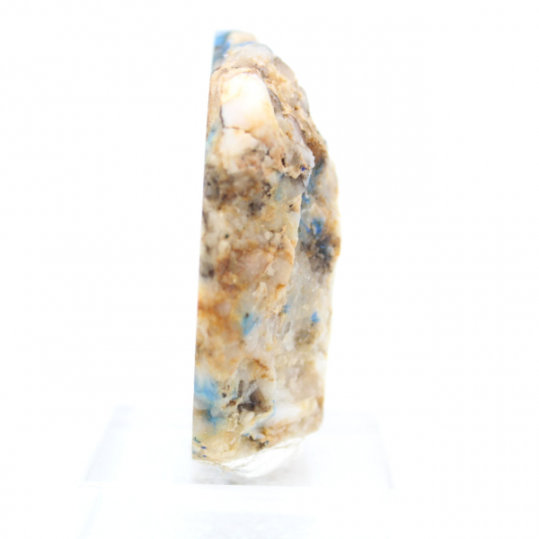 Tranche d’Azurite Malachite pour collection minérale