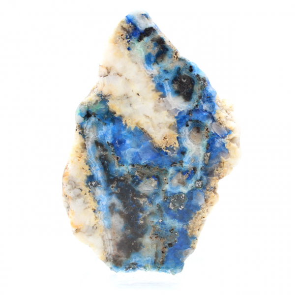 Tranche d’Azurite Malachite pour collection minérale
