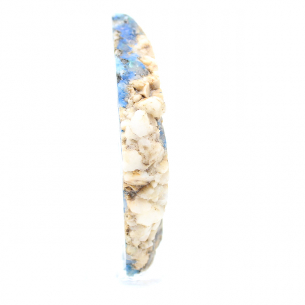 Tranche d’Azurite Malachite pour collection minérale