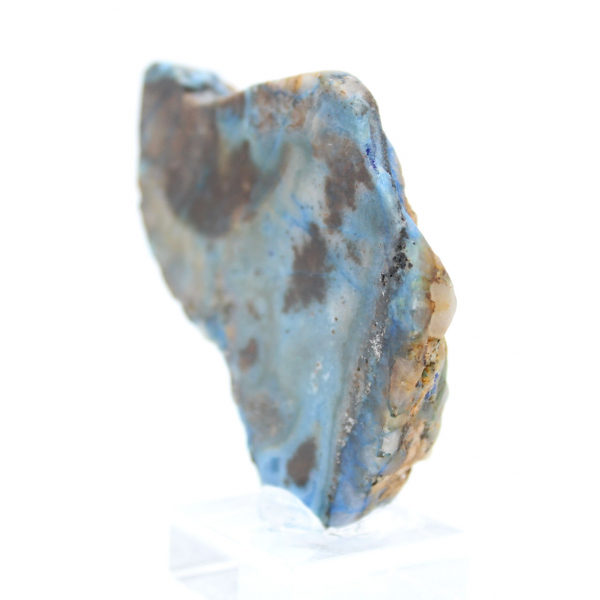 Tranche d’Azurite Malachite pour ornement