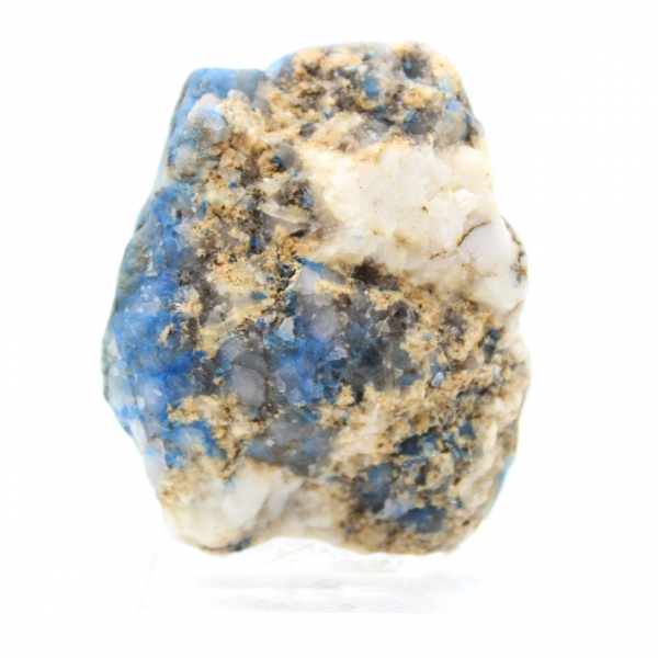 Pierre d’Azurite Malachite en tranche pour collection et création