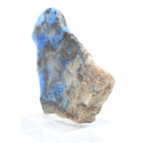 Tranche d’Azurite Malachite pour ornement
