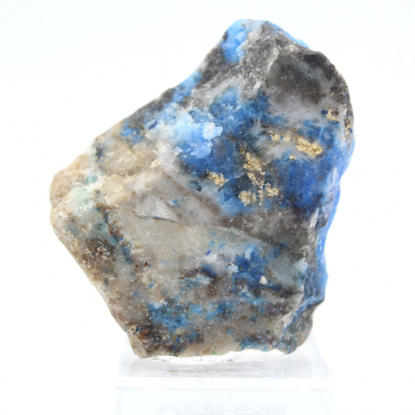 Tranche d’Azurite Malachite pour ornement