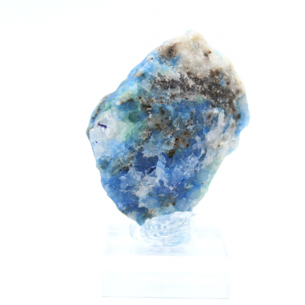 Tranche d’Azurite Malachite pour collection minérale