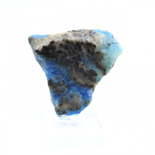 Tranche d’Azurite Malachite pour collection minérale