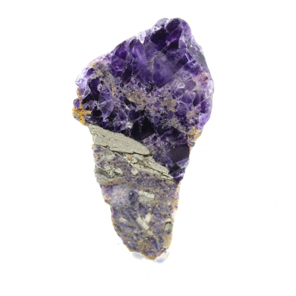 Pierre de Fluorite Pyrite naturelle minéral unique