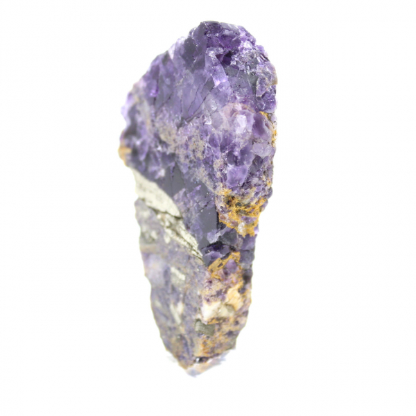 Pierre de Fluorite Pyrite naturelle minéral unique