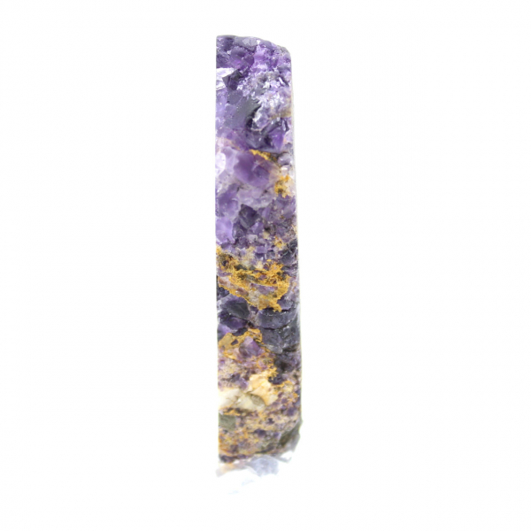 Pierre de Fluorite Pyrite naturelle minéral unique