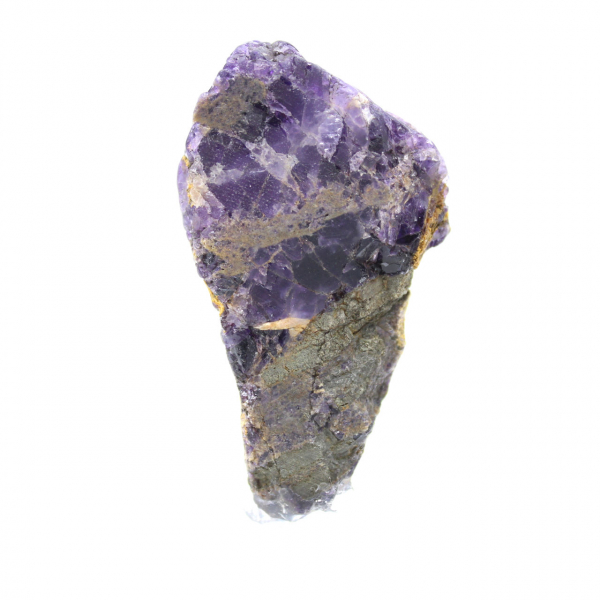 Pierre de Fluorite Pyrite naturelle minéral unique