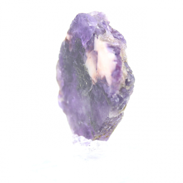Tranche Fluorite Pyrite naturelle idéale pour collection