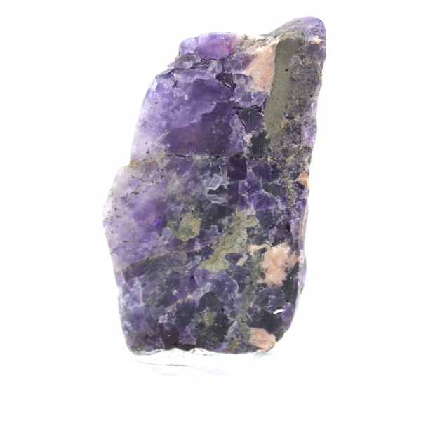 Pierre de Fluorite Pyrite minéral brut pour collection
