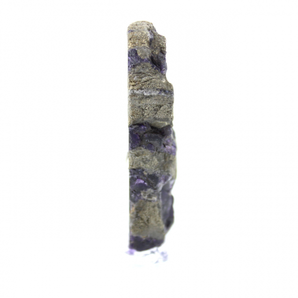 Pierre de Fluorite Pyrite naturelle minéral unique