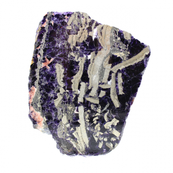 Pierre de Fluorite Pyrite minéral brut pour collection