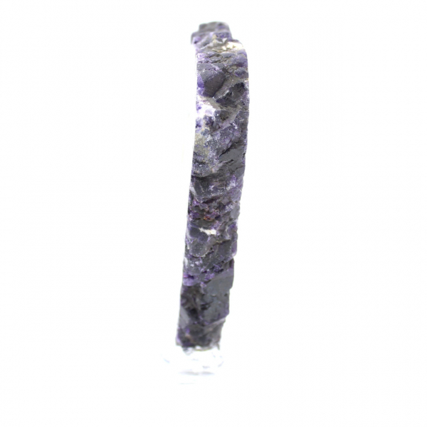Tranche de Fluorite Pyrite authentique pour décoration