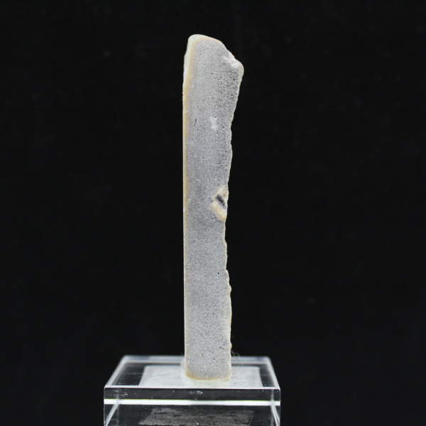 Tranche polie d’Aragonite verte minéral brut de qualité