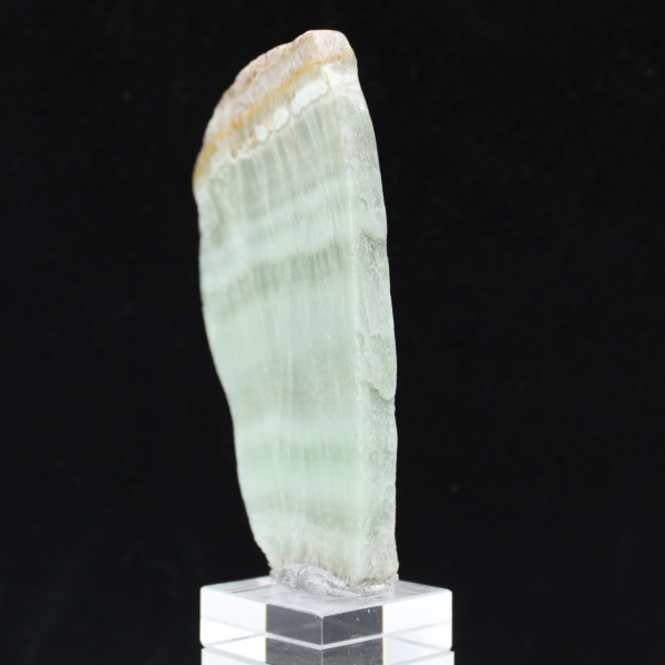 Pierre d’Aragonite verte idéale pour collection