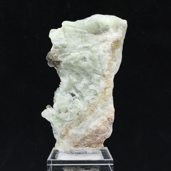 Tranche d’Aragonite verte pour collection de minéraux