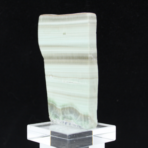 Pierre d’Aragonite verte idéale pour collection