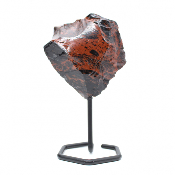 Agate teintée de rose
